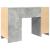 Birou Beton Gri 120x42x76 cm Lemn prelucrat GartenMobel Dekor