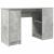 Birou Beton Gri 120x42x76 cm Lemn prelucrat GartenMobel Dekor