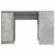 Birou Beton Gri 120x42x76 cm Lemn prelucrat GartenMobel Dekor