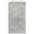 Birou Beton Gri 120x42x76 cm Lemn prelucrat GartenMobel Dekor