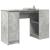 Birou Beton Gri 120x42x76 cm Lemn prelucrat GartenMobel Dekor