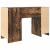 Birou Stejar afumat 120x42x76 cm Lemn prelucrat GartenMobel Dekor