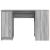 Birou Gri Sonoma 120x42x76 cm lemn prelucrat GartenMobel Dekor