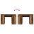 Birou din lemn vechi 120x42x76 cm din lemn prelucrat GartenMobel Dekor