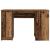 Birou din lemn vechi 120x42x76 cm din lemn prelucrat GartenMobel Dekor