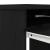 Birou Stejar negru 86x49x76 cm Lemn prelucrat GartenMobel Dekor