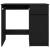 Birou Stejar negru 86x49x76 cm Lemn prelucrat GartenMobel Dekor