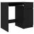 Birou Stejar negru 86x49x76 cm Lemn prelucrat GartenMobel Dekor