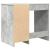 Birou Beton Gri 86x49x76 cm Lemn prelucrat GartenMobel Dekor