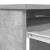 Birou Beton Gri 86x49x76 cm Lemn prelucrat GartenMobel Dekor