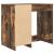 Birou Stejar afumat 86x49x76 cm Lemn prelucrat GartenMobel Dekor