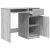 Birou Gri Sonoma 86x49x76 cm lemn prelucrat GartenMobel Dekor