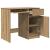 Birou Artisan Stejar 86x49x76 cm Lemn prelucrat GartenMobel Dekor