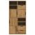 Dulapuri laterale 4 buc "ODDA" 40x24x79 cm lemn masiv de pin GartenMobel Dekor