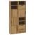 Dulapuri laterale 4 buc "ODDA" 40x24x79 cm lemn masiv de pin GartenMobel Dekor