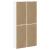 Dulapuri laterale 4 buc ODDA alb 40x24x79 cm lemn masiv de pin GartenMobel Dekor