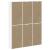 Dulapuri laterale 6 buc ODDA alb 40x24x79 cm lemn masiv de pin GartenMobel Dekor