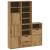 Dulapuri laterale 5 buc "ODDA" 40x24x79 cm lemn masiv de pin GartenMobel Dekor