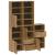 Dulapuri laterale 5 buc "ODDA" 40x24x79 cm lemn masiv de pin GartenMobel Dekor