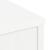 Dulapuri laterale 5 buc ODDA alb 40x24x79 cm lemn masiv de pin GartenMobel Dekor