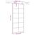 Ușă glisantă cu set de feronerie neagră 90x205 cm Sticlă ESG GartenMobel Dekor