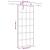 Ușă glisantă cu set de feronerie neagră 90x205 cm Sticlă ESG GartenMobel Dekor