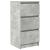 Bufetă Gri Beton 37,5x35x76 cm Lemn prelucrat GartenMobel Dekor