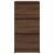 Bufetă Stejar maro 37,5x35x76 cm Lemn prelucrat GartenMobel Dekor