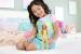 BARBIE PAPUSA BARBIE FASHIONISTAS BLONDA CU SALOPETA AURIE SuperHeroes ToysZone