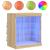 Servantă cu lumini LED, stejar sonoma, 60,5x37x67 cm GartenMobel Dekor