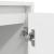 Dulap TV alb 188,5x41x50 cm lemn prelucrat GartenMobel Dekor