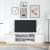 Dulap TV alb 188,5x41x50 cm lemn prelucrat GartenMobel Dekor