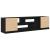 Dulap TV Stejar Negru 188,5x41x50 cm Lemn prelucrat GartenMobel Dekor