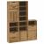 Dulapuri laterale 5 buc "ODDA" 40x24x79 cm lemn masiv de pin GartenMobel Dekor