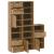 Dulapuri laterale 5 buc "ODDA" 40x24x79 cm lemn masiv de pin GartenMobel Dekor