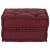 Puf modular Maroon 70x70x36 țesătură GartenMobel Dekor