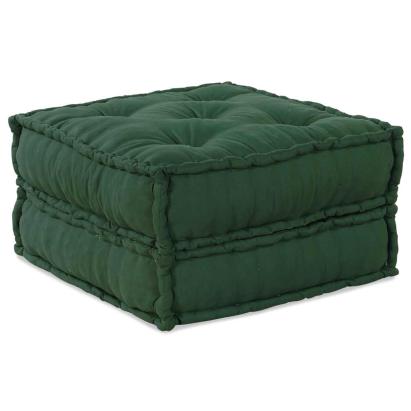 Puf modular verde 70x70x36 țesătură GartenMobel Dekor