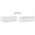 Dulapuri TV 2 buc Alb 80x31x25,5 cm Lemn prelucrat GartenMobel Dekor