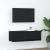 Dulap TV Stejar negru 80x31x25,5 cm Lemn prelucrat GartenMobel Dekor
