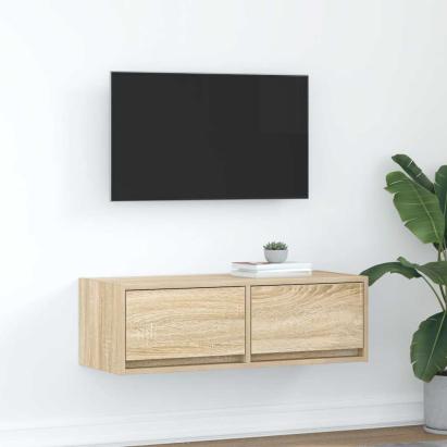 Dulap TV Stejar Sonoma 80x31x25,5 cm Lemn prelucrat GartenMobel Dekor