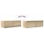 Dulapuri TV 2 buc Stejar Sonoma 80x31x25,5 cm Lemn prelucrat GartenMobel Dekor