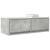 Dulapuri TV 2 buc Beton Gri 80x31x25,5 cm Lemn prelucrat GartenMobel Dekor