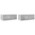 Dulapuri TV 2 buc Beton Gri 80x31x25,5 cm Lemn prelucrat GartenMobel Dekor