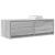 Dulapuri TV 2 buc Gri Sonoma 80x31x25,5 cm Lemn prelucrat GartenMobel Dekor