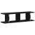 Rafturi de perete 2 buc Stejar negru 75x18x20 cm Lemn prelucrat GartenMobel Dekor