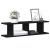 Rafturi de perete 2 buc Stejar negru 75x18x20 cm Lemn prelucrat GartenMobel Dekor
