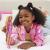BARBIE PAPUSA BARBIE FASHIONISTAS BLONDA CU ROCHITA ROZ METALICA SuperHeroes ToysZone