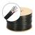 Cablu FTP autoportant cu alimentare 2x1.5, cat 5E, CUPRU 100%, 305m, negru TSY-FTP5E+2x1.50-MESS SafetyGuard Surveillance