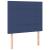 Pat box spring cu saltea, albastru, 80x200 cm, textil GartenMobel Dekor