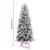 Brad de Crăciun artificial cu 300 LED-uri/zăpadă pufoasă 240 cm GartenMobel Dekor